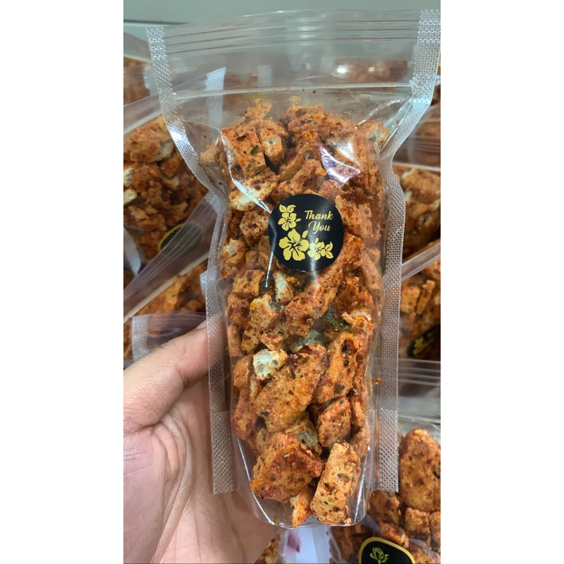 

Basreng pedas daun jeruk