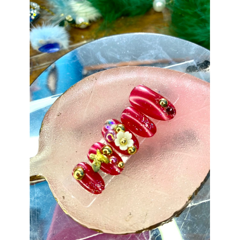 kuku palsu wedding cantik/ kuku palsu pengantin/ nail art/ kuku pengantin