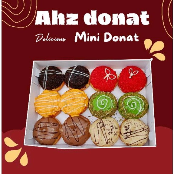 

Donat mini susu isi 12 pcs