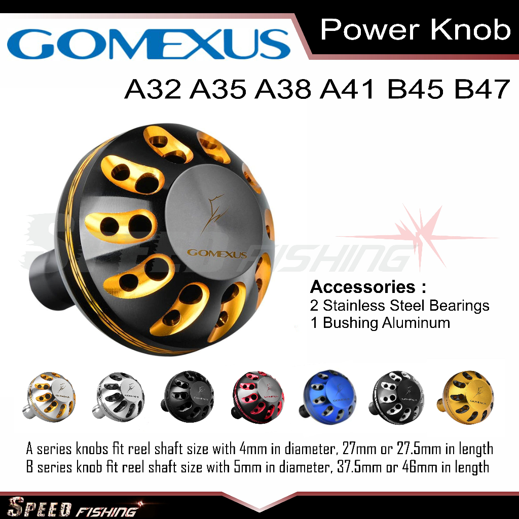 Knob Handle Reel Gomexus Untuk Reel Shimano Daiwa Ryobi
