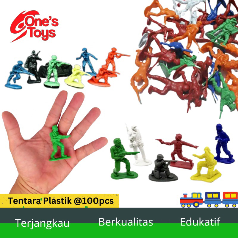 Tentara Set Mini / Figur Tentara / Mainan Tentara - Mainan figur tentara dan peralatan perang