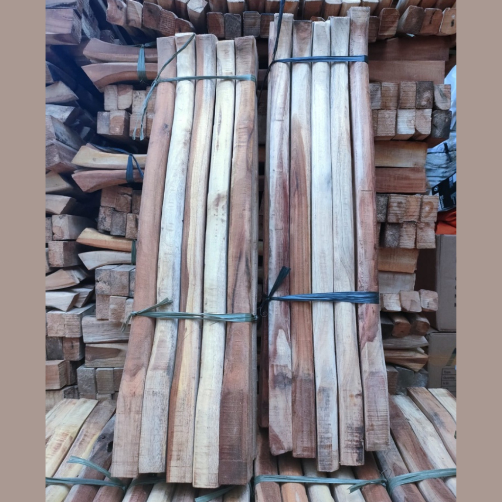 Gagang Cangkul pacul Kayu sonokeling / Gagang cangkrang / Gagang Garpu tanah