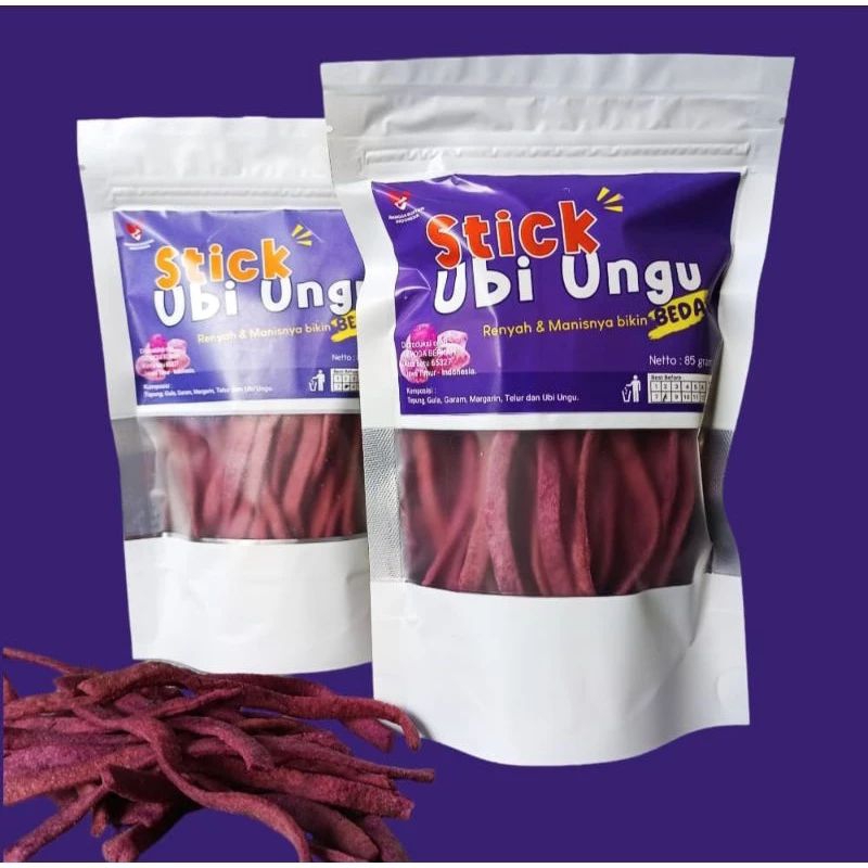 

Viksnack_Stik ubi ungu/ubi madu/oleh_oleh khas malang