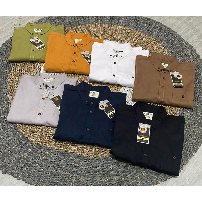 KEMEJA PENDEK COTTON CIGARRETE BY DIVALI.SUPPLY