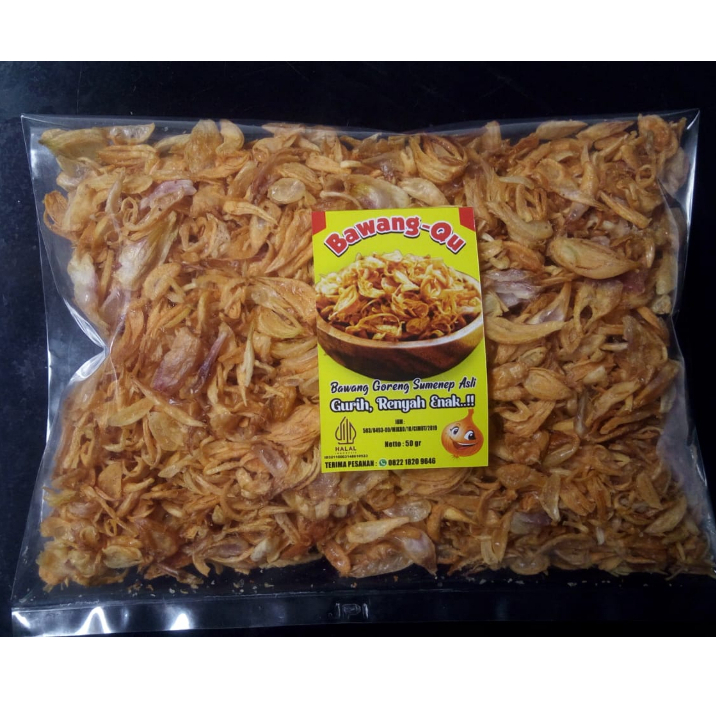 

BAWANG GORENG SUMENEP 500 GRAM
