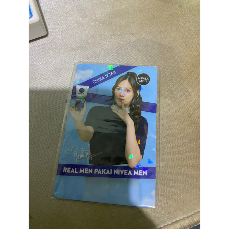 PC Photocard NiveaMen Chika JKT48