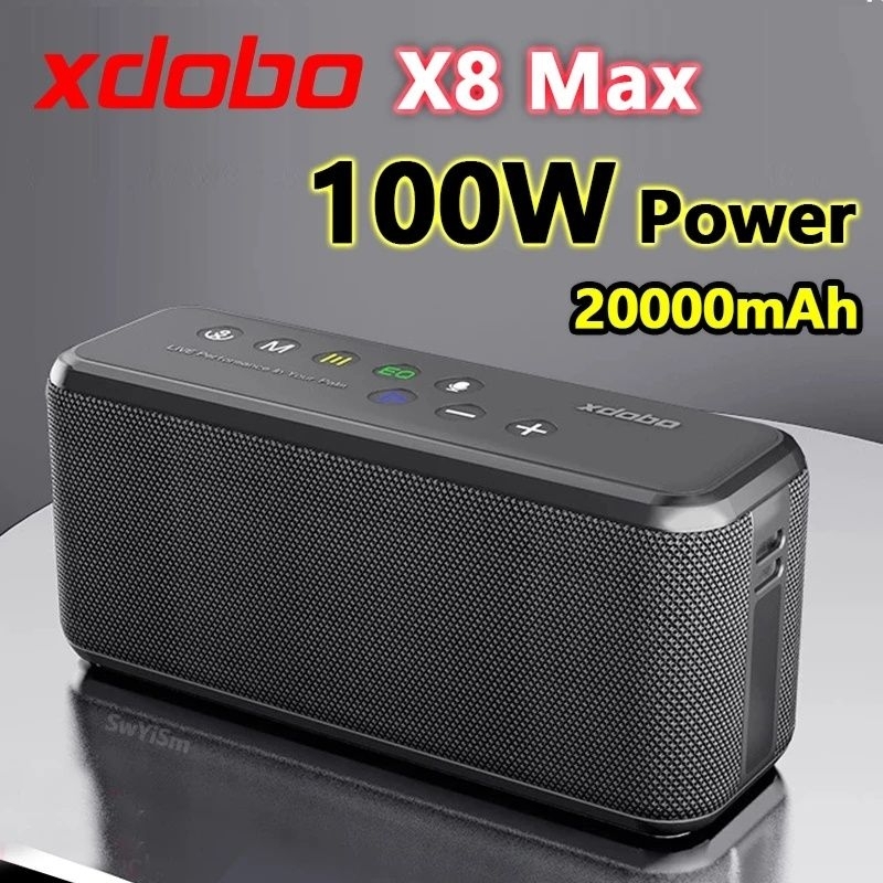 XDOBO X8 MAX 100 WAT TWS wireless sepeaker SECOND blm belum ada 1 minggu like new