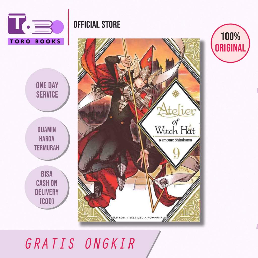 Komik Atelier of Witch Hat ( ready banyak judul )
