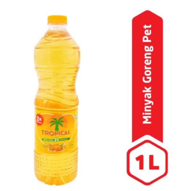 

Minyak goreng Tropical 1L