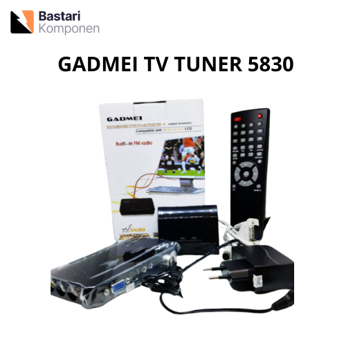 TV TUNER EXTERNAL GADMEI XGA TV BOX 5830