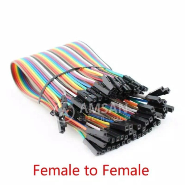 kabel dupont jumper wire dupont connector 20cm female to female Berkualitas