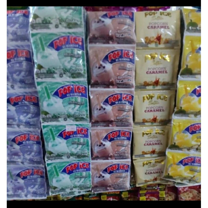 

POP ICE / POPICE BLENDER varian rasa 1renceng 10pcs