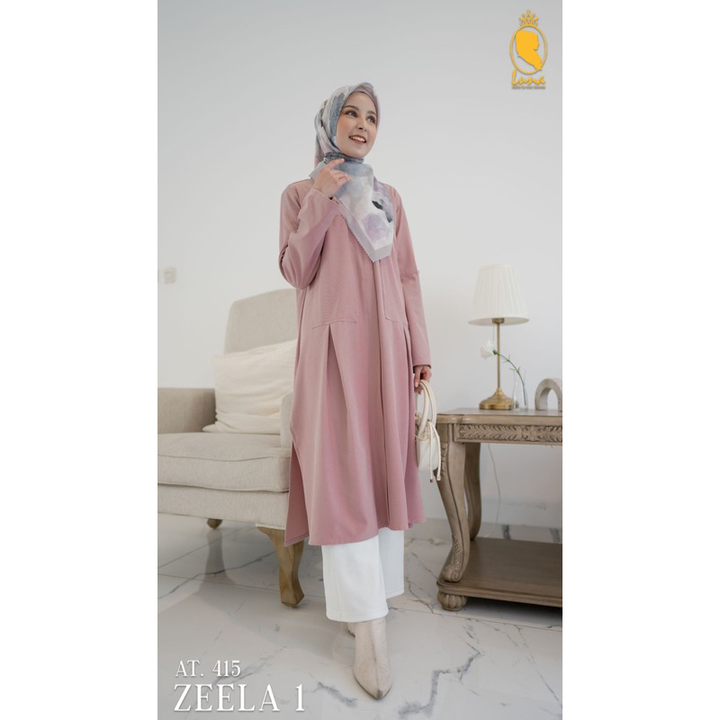 Tunik By Luna Hijab | AT.415 Zeela 1