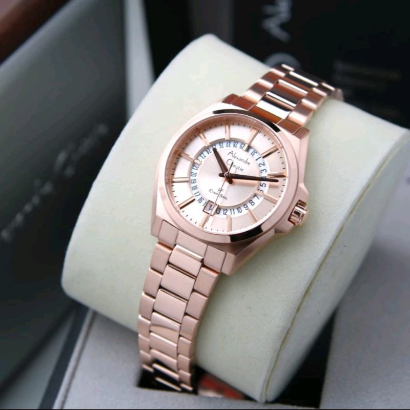 ALEXANDRE CHRISTIE WANITA AC 8688 AC8688 FULL ROSEGOLD ORIGINAL