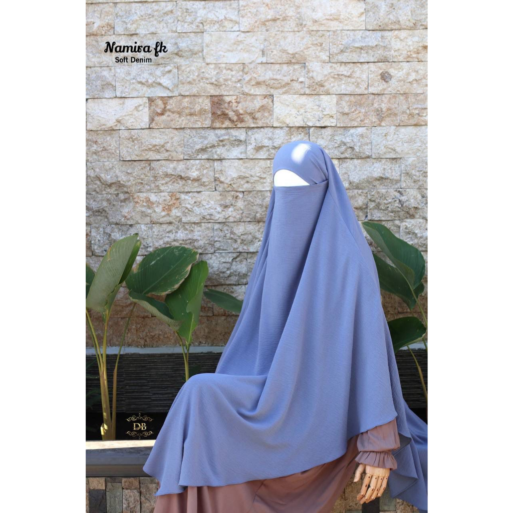 DUTA BUSANA NAMIRA KHIMAR ONLY FRENCH KHIMAR MATT.CRINGKLE