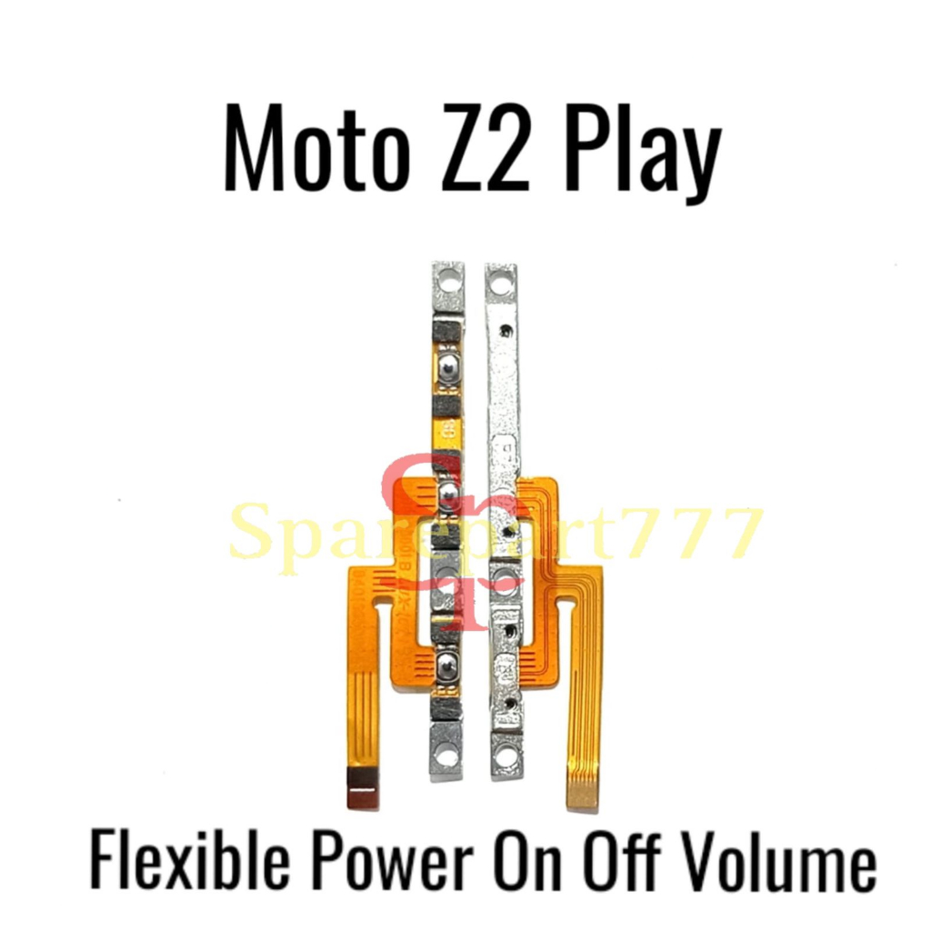 Flexible Konektor Power On Off + Volume Moto Z2 Play / XT1710-09 / XT1710-10 / XT1710-07 - Flexibel 