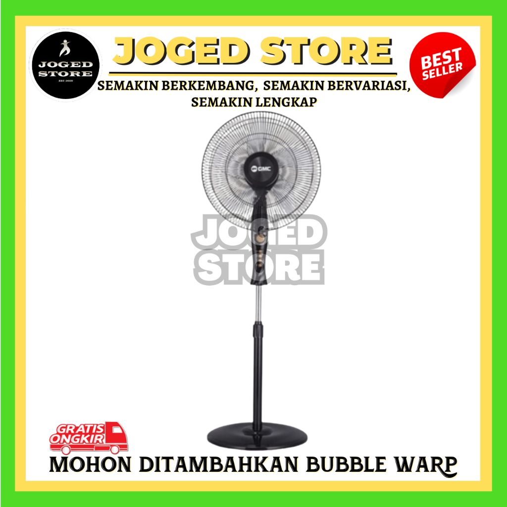 GMC KIPAS ANGIN BERDIRI 16 INCH MODEL 325 | KIPAS ANGIN BERDIRI | KIPAS ANGIN TIMER | KIPAS ANGIN