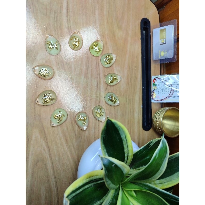 Liontin shio glow in the dark