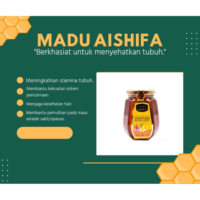 

Madu AISHIFA-Natural Honey-500gr