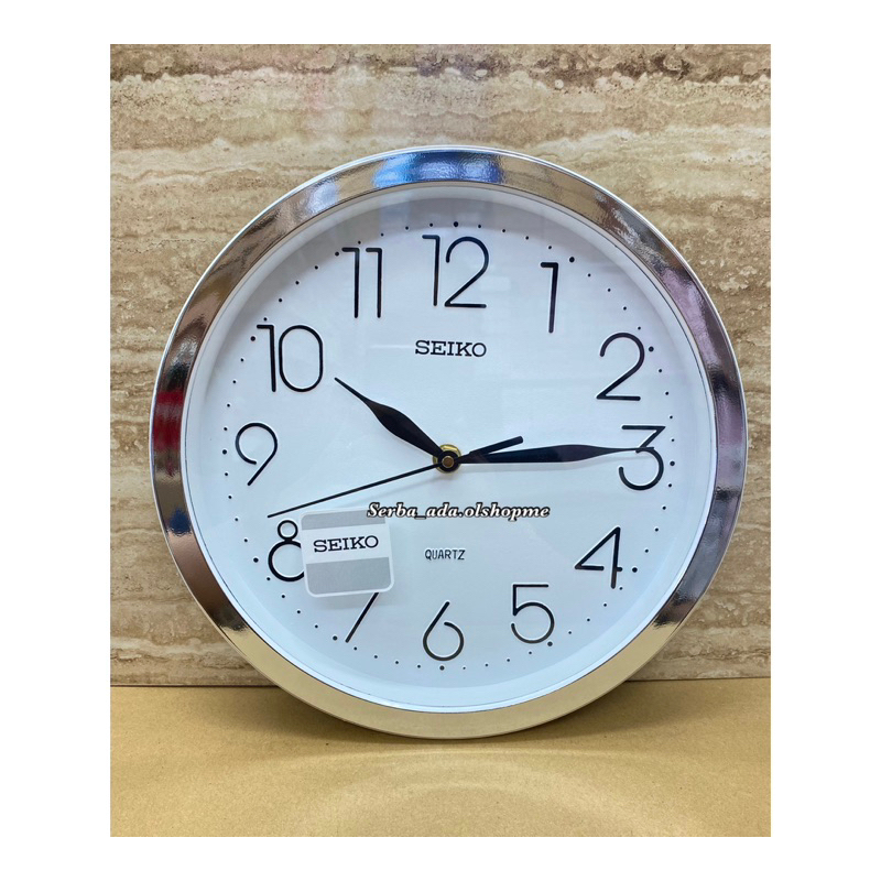 jam dinding seiko 25.8Cm combinasi