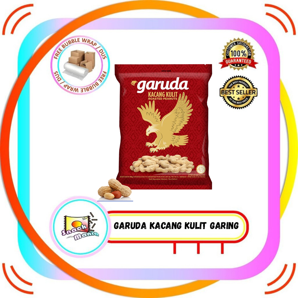 

Garuda Kacang Kulit Garing 145 gr Roasted Peanut