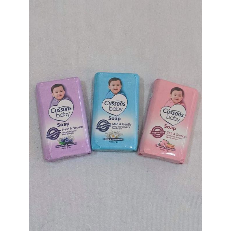 Cussons Baby Soap 75gr / Sabun Batang cusson baby /sabun bayi cusson