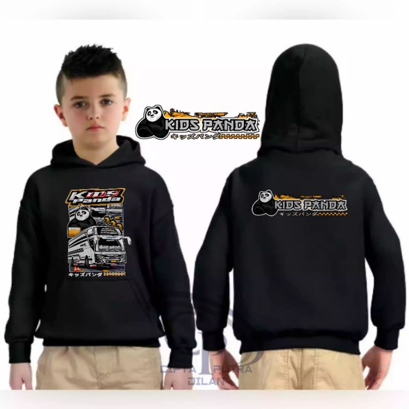 Hoodie Anak Busmania Kids Panda