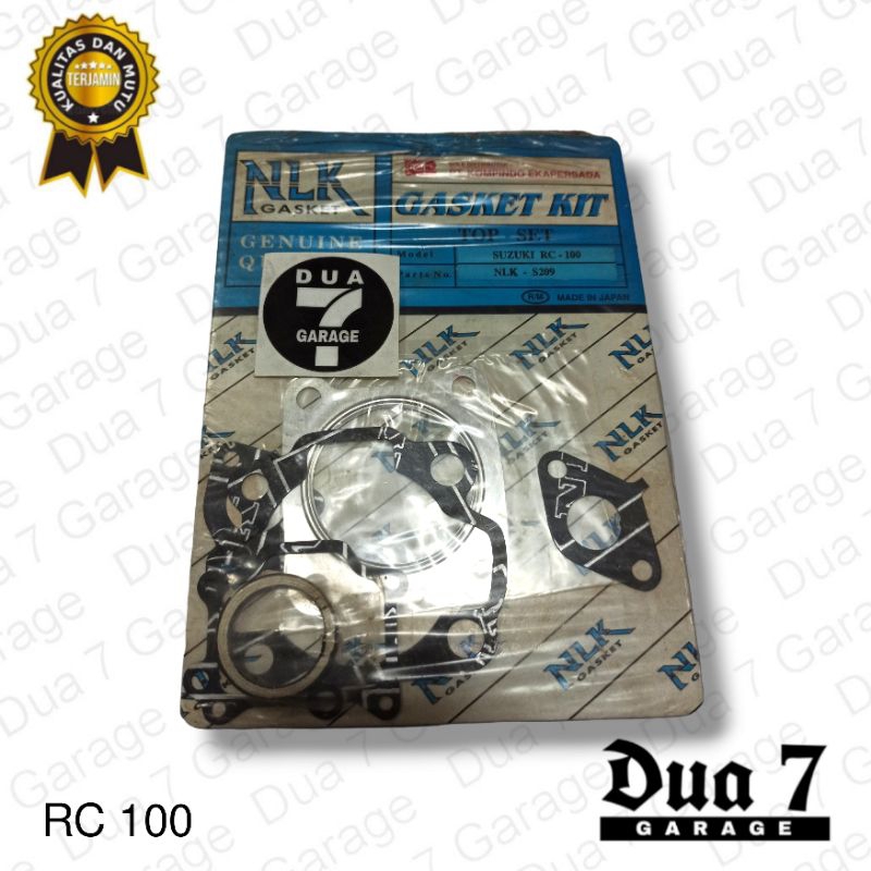 Gasket paking packing perpak topset blok Suzuki RC100 RC 100