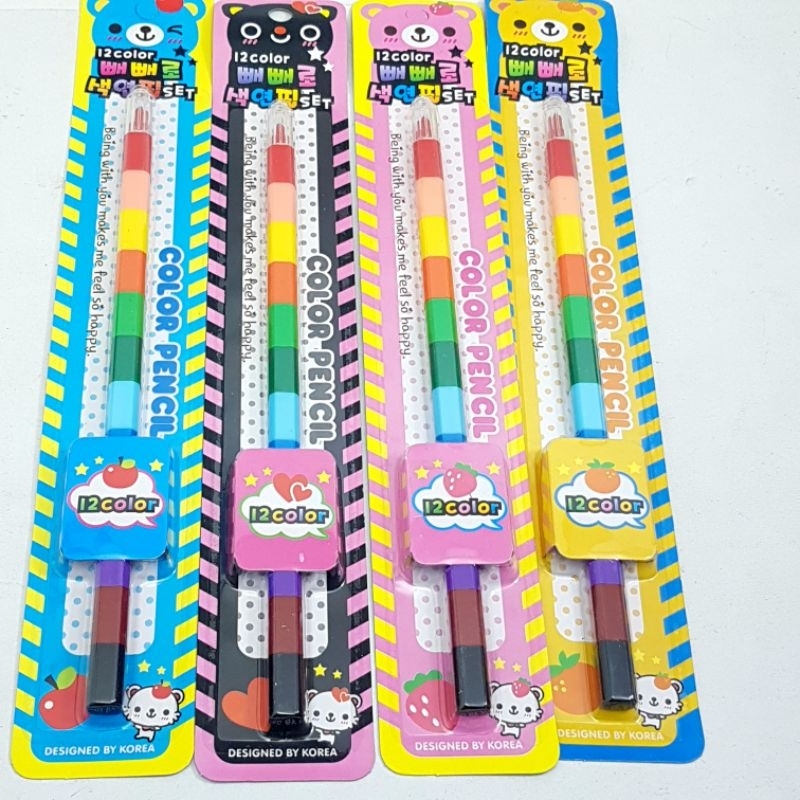 

Crayon Bensia/Crayon Susun 12 Warna FUN&JOY SH1604-134