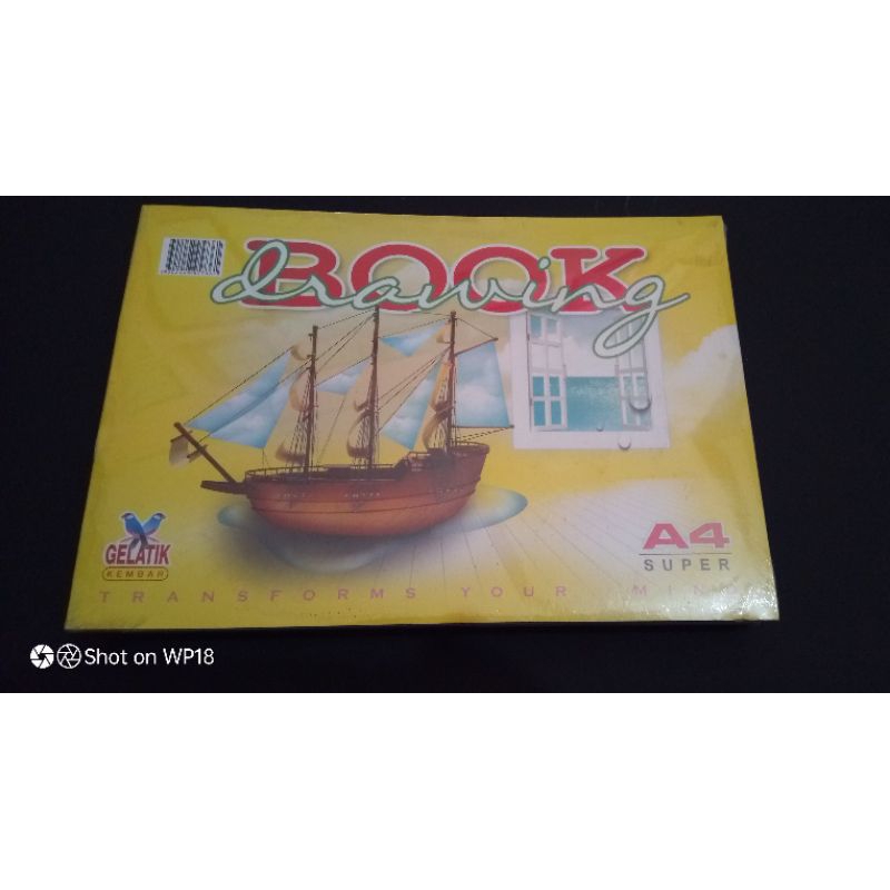 

Buku Gambar a4 merk gelatik