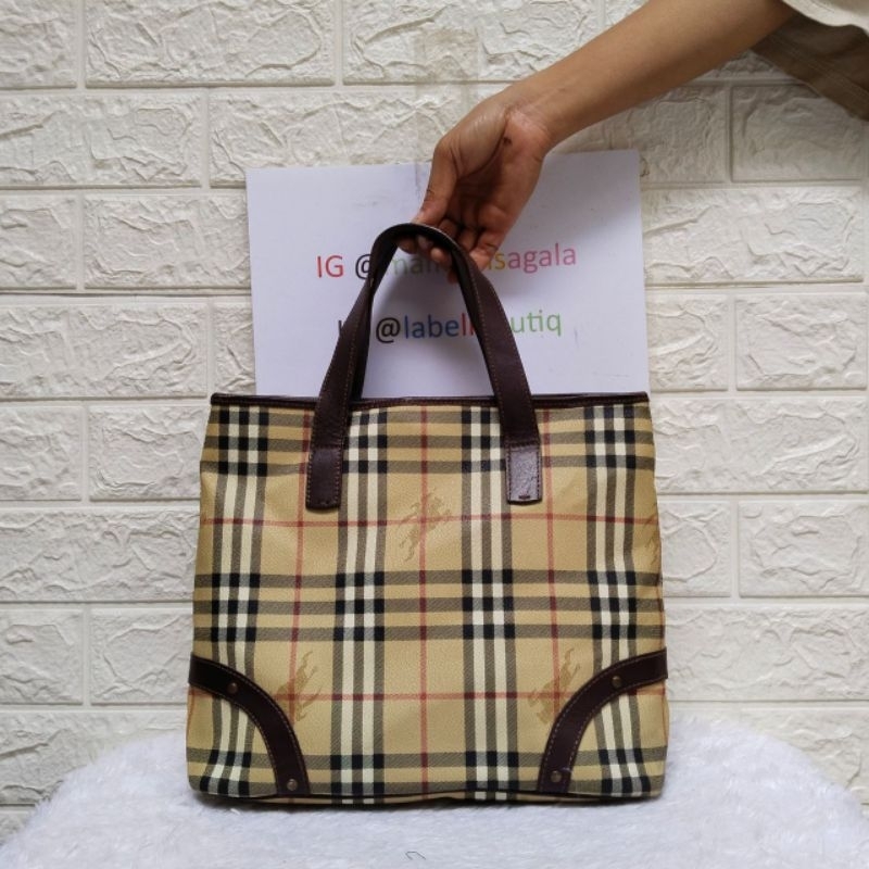 Tas Tote Bag BB Brand Preloved Jonggol