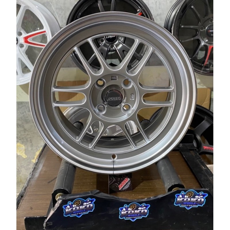 Velg Mobil SSW S275 R15 untuk Brio Yaris Jazz