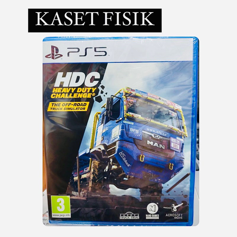 Heavy Duty Challenge PS5 Kaset Heavy Duty Challenge The Of Road Truck Simulator Playstation PS 5 Cd 