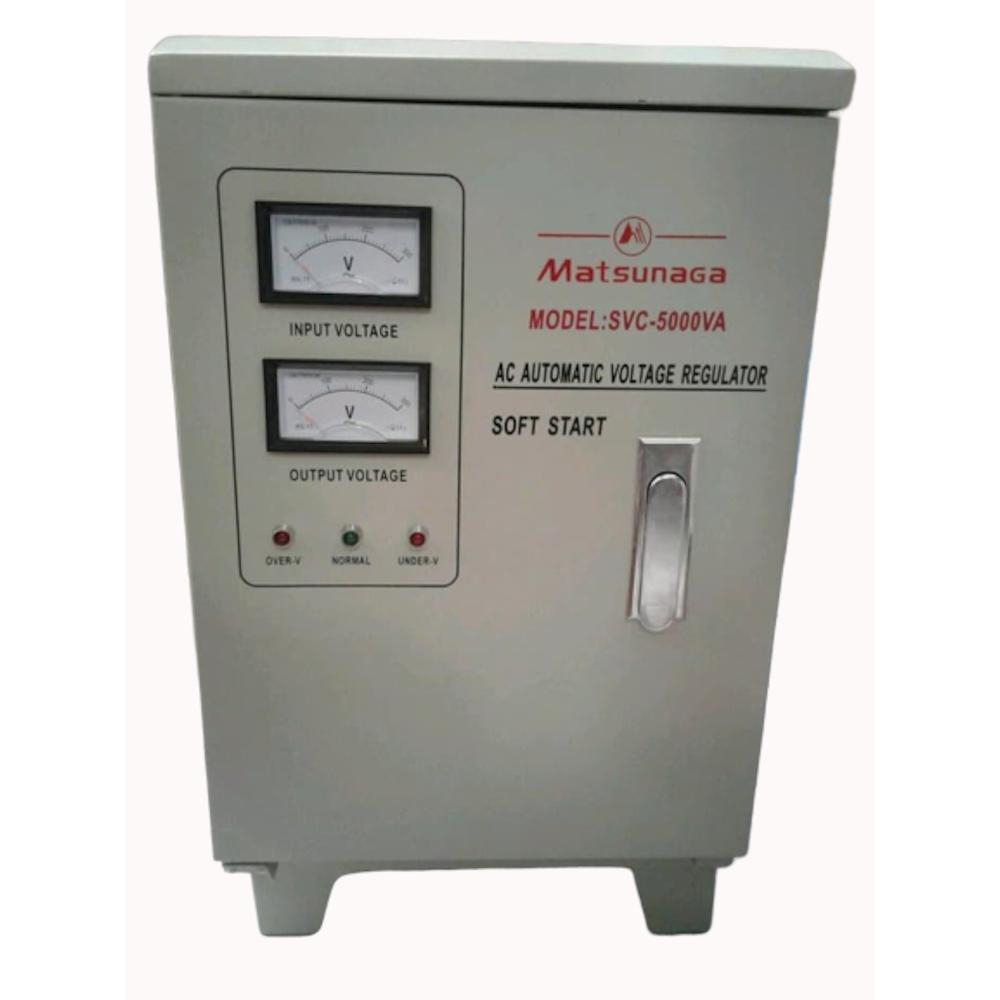 Stabilizer listrik MATSUNAGA 5000wat 5000va 5000watt stavol