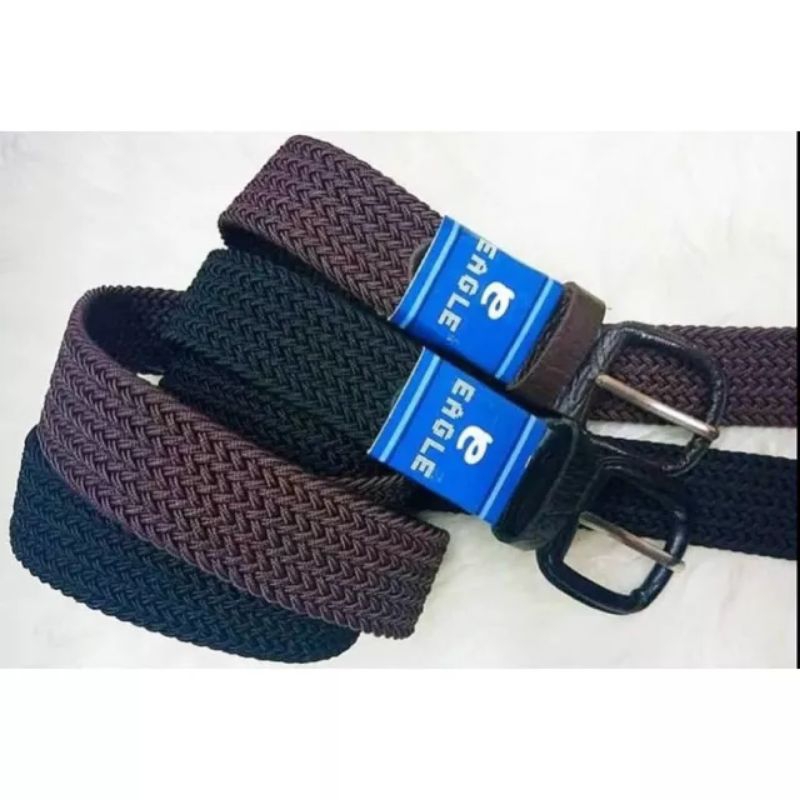 Ikat Pinggang Pria Karet Texan Berkualitas Tinggi Asli Indonesia Ikat pinggang Eagle