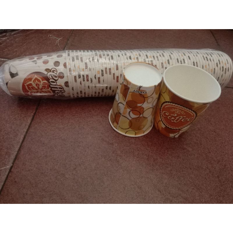 GELAS KOPI PAPER CUP ISI 50 PCS