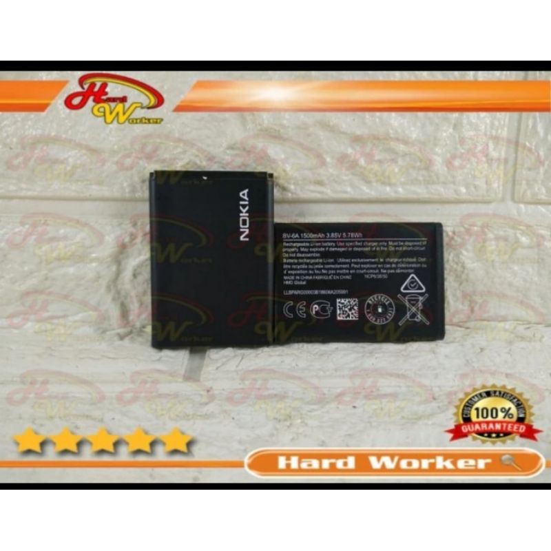 Baterai Original NOKIA Pisang 8110 4G Lte Reborn 2019 BV-6A BV6A ORI