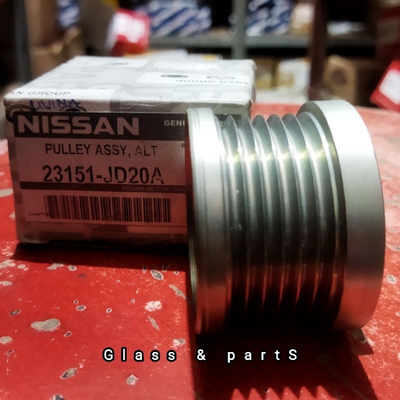 pulley alternator/pulley ampere// grand livina 1.5/1.8