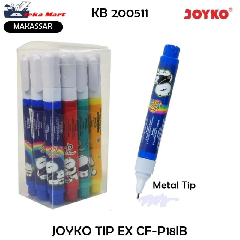 

1,3,6 dan 12 pcs joyko tip ex