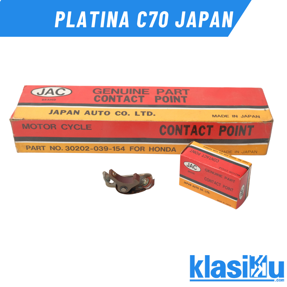 Platina Contac Point Honda C70 C 70 C102 C 102 Nos Japan