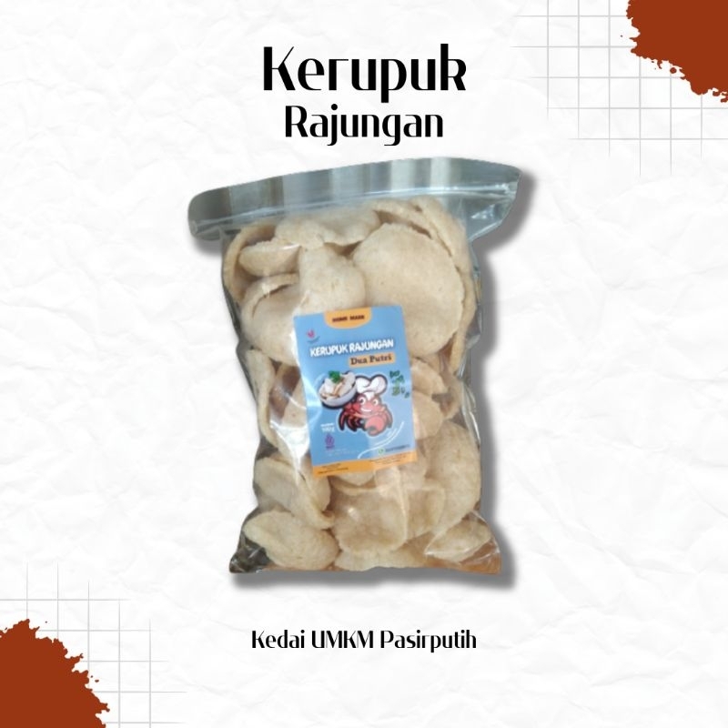 

Kerupuk Rajungan 220gram khas Pasirputih Karawang