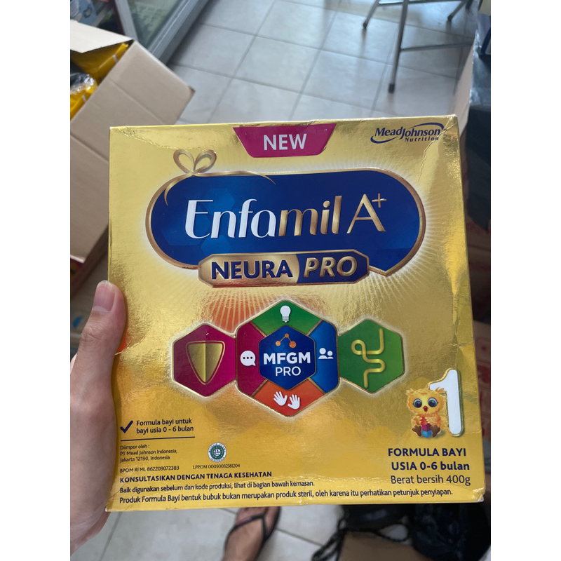 enfamil 1 dan enfamil 2 400gram