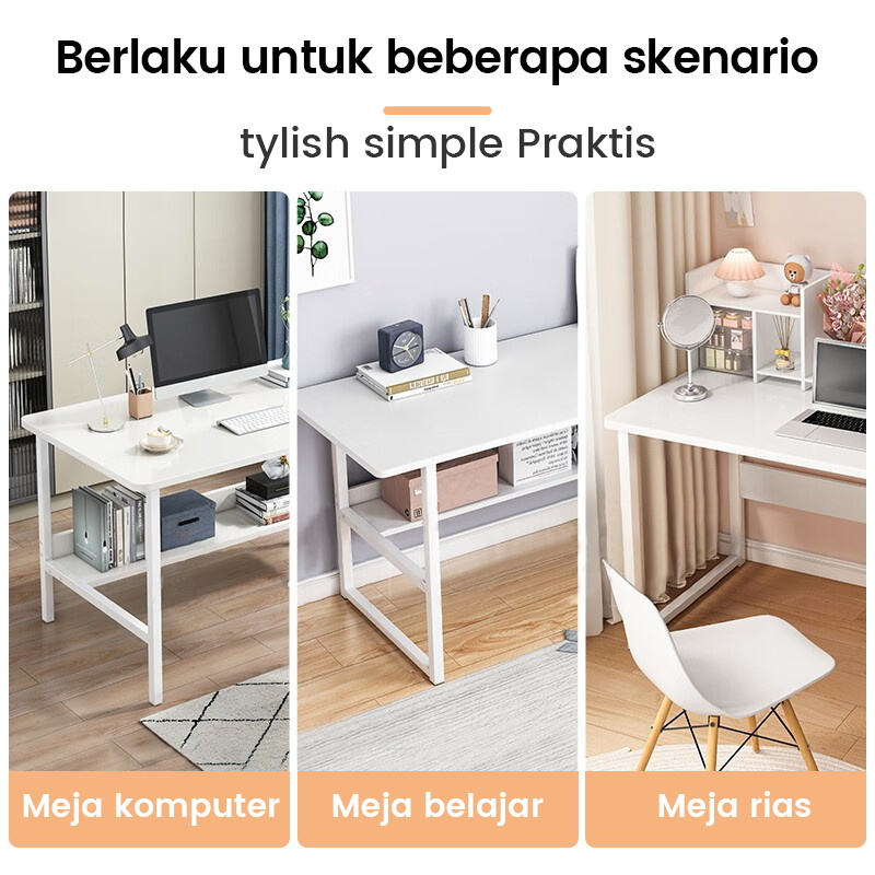 Pocket Dragon Meja belajar anak/Meja laptop/Meja komputer /Meja kerja/Meja belajar aesthetic/Meja kantor (A150)-6