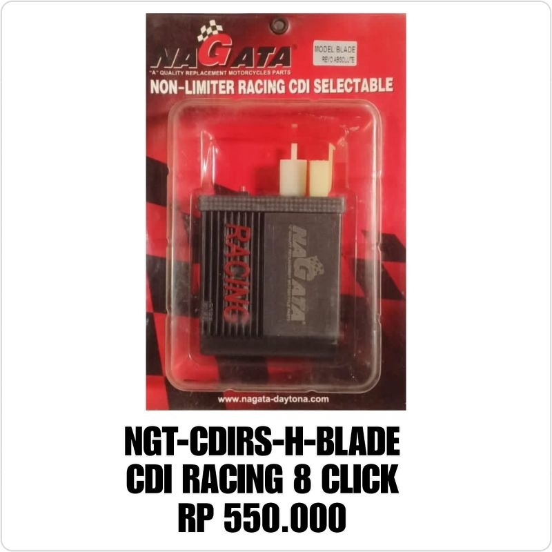 CDI NAGATA RACING SELECTABLE 8 CLICK HONDA BLADE