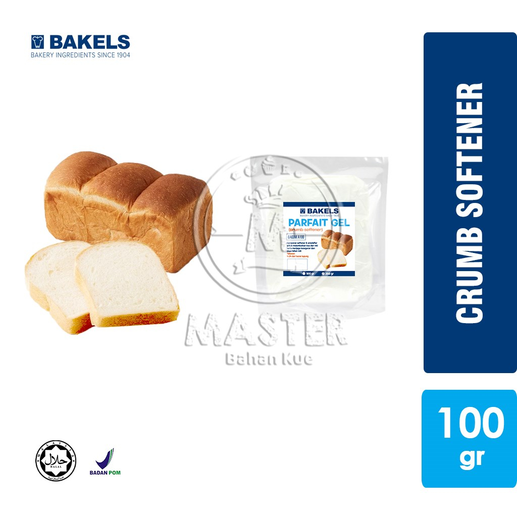 

Pelembut Roti PARFAIT GEL BAKELS Crumb Softener Emulsifier HALAL [100 gr]