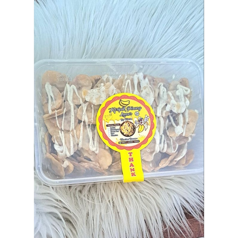 

KRIPIK PISANG By MAICHA varian Tiramisu