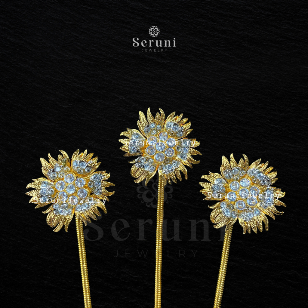 CUNDUK MENTUL KEMBANG GOYANG AKSESORIS PENGANTIN CM05