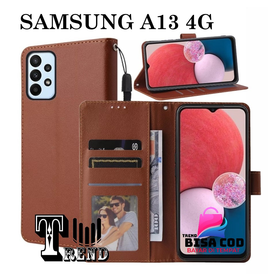 FLIP COVER SAMSUNG A13 4G LEATHER CASE FLIP SAMSUNG A13 4G
