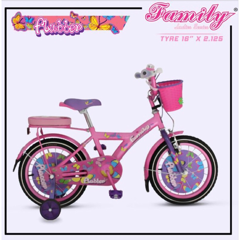 Sepeda Anak Family 16 inch Flubber