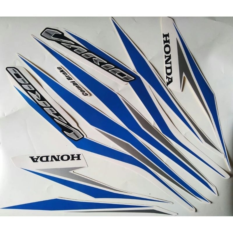 Striping sticker lis Les decal polet orian standar motor Honda Vario 125 tahun 2018